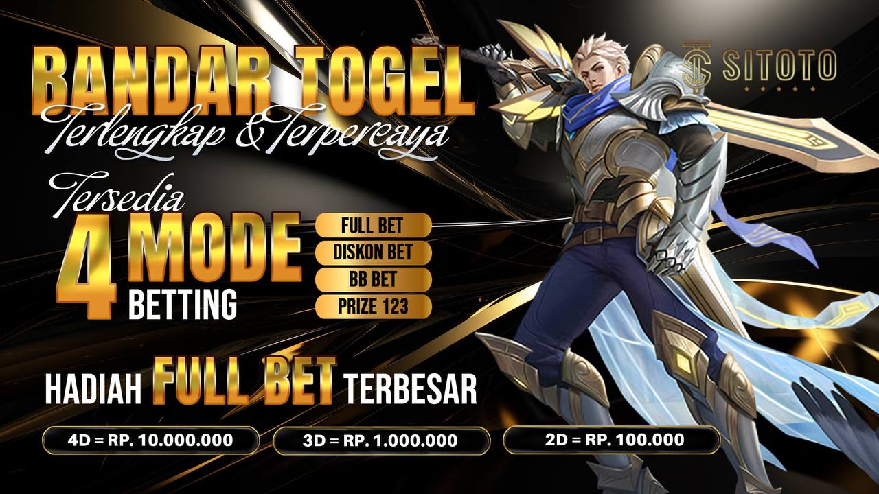 SITOTO | Bandar Toto Togel Online & Agen Toto Macau 4D Hadiah Terbesar
